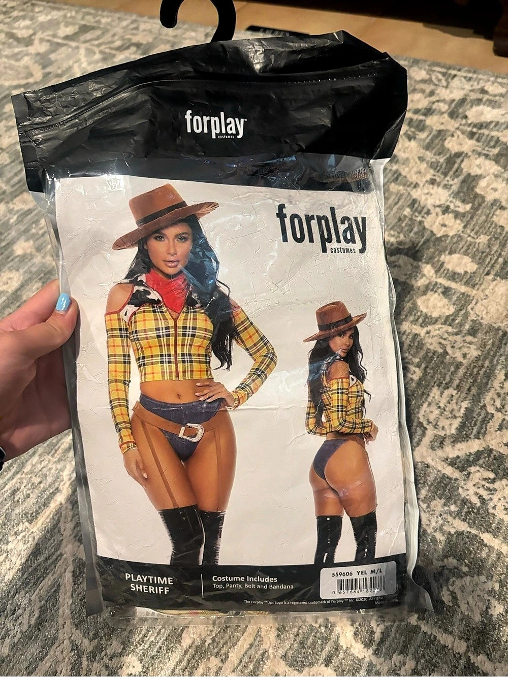 Forplay Sheriff (woody) costume